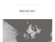 Tablet Screenshot of emodelsinc.com